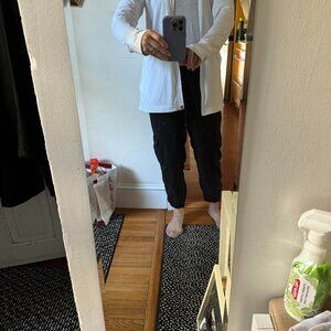 Athleta zip up swim  shirt XL